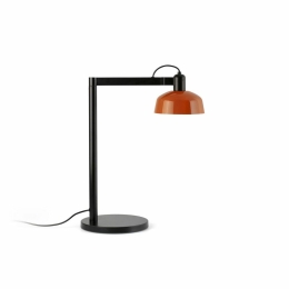 Φωτιστικό Γραφείου Tatawin Metal 20337-143 1xE27 45,4x57,5cm Black-Reddish Orange Faro Barcelona