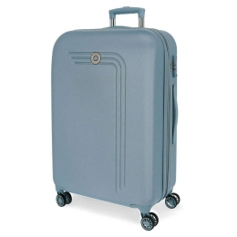 Βαλίτσα Μεσαία Riga 5999263 70x49x27cm Light Blue Movom