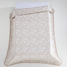 Κουβέρτα Βρεφική Ecology Beige Mora Αγκαλιάς 80x110cm Βαμβάκι-Πολυέστερ