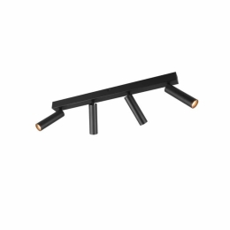 Φωτιστικό Οροφής - Σποτ Ambala 849210432 65x13x17cm 4xSMD 5,5W 500lm Black Trio Lighting