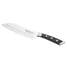 Μαχαίρι Επαγγελματικό Santoku 884532 18cm Black-Silver Tescoma Ανοξείδωτο Ατσάλι