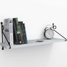 Ράφι Τοίχου Seramoni 775DCM1639 72x20x27cm White