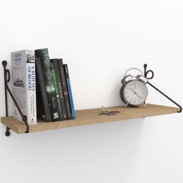 Ράφι Τοίχου Seramoni 775DCM1647 72x20x27cm Oak