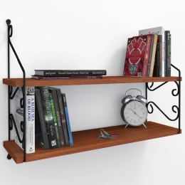 Ραφιέρα Τοίχου Seramoni 775DCM1690 72x20x51cm Walnut
