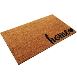 Πατάκι Εισόδου Home Love 796LMN9809 70x40cm Brown-Black Aberto Design 70x40