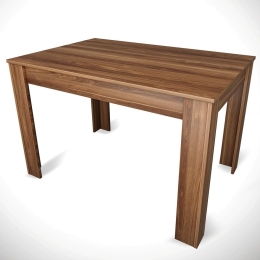 Τραπέζι Single 801CMY2904 120x80x78cm Walnut