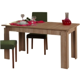 Τραπέζι Επεκτεινόμενο Huqqa 801CMY2914 78/170x80x150cm Light Oak Μοριοσανίδα, Μελαμίνη