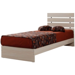 Κρεβάτι Fuga (Για Στρώμα 90x200cm) 801CMY5306 95x205x100cm Oak Μονό