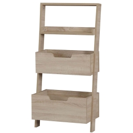 Ραφιέρα Δαπέδου Low 801CMY3611 59x35x120cm Light Oak