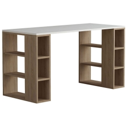 Γραφείο Colmar 855DTE3823 140x60x75cm White-Oak