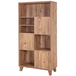 Βιβλιοθήκη Marina Flora 863SPH3609 80x36x155cm Pine