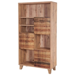 Βιβλιοθήκη Marina Flora 863SPH3613 80x36x155cm Pine