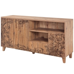 Έπιπλο Τηλεόρασης Marina Mila 863SPH3925 160x45x65cm Pine