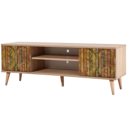 Έπιπλο Τηλεόρασης Truva 863SPH3034 140x40x50cm Multi