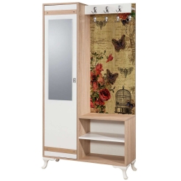 Έπιπλο Εισόδου Inci 863SPH4806 100x36x190cm Multi Μοριοσανίδα,Ξύλο