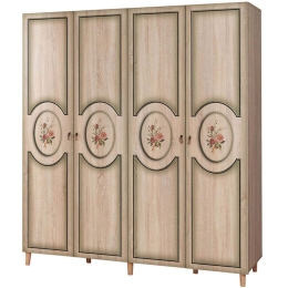 Ντουλάπα Τετράφυλλη Imaj 863SPH4225 180x52x192cm Multi Τετράφυλλη