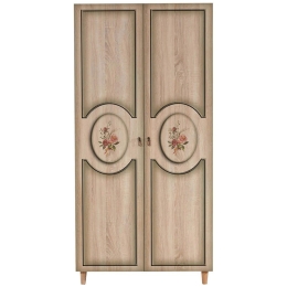 Ντουλάπα Δίφυλλη Stil 869VEL4235 90x52x192cm Multi Δίφυλλη