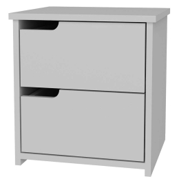 Κομοδίνο Malarin 875ZNA3406 45x40x45cm White