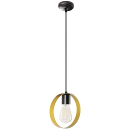 Φωτιστικό Οροφής Halka 892OPV1508 20x5x113cm 1xE27 40W Gold-Black Opviq