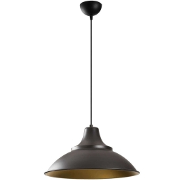 Φωτιστικό Οροφής Saglam 892OPV1566 44x121cm E27 40W Black-Gold Opviq