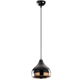 Φωτιστικό Οροφής Yildo 892OPV1753 Φ17x112cm 1xE27 40W Black-Copper Opviq
