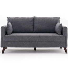 Καναπές Διθέσιος Bella 825BLC1498 177x81x85cm Grey