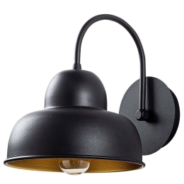 Φωτιστικό Τοίχου - Απλίκα Berceste 521SHN2139 20x27x24cm 1xE27 40W Black Opviq