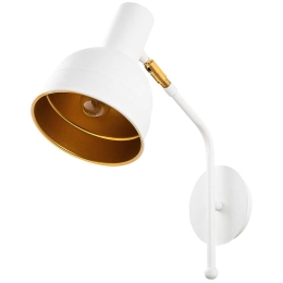 Φωτιστικό Τοίχου - Απλίκα Berceste 521SHN2150 17x37x40cm 1xE27 40W White Opviq