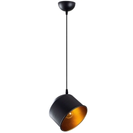 Φωτιστικό Οροφής Berceste 521SHN3148 18x18x110cm 1xE27 40W Black Opviq