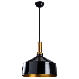 Φωτιστικό Οροφής Berceste 521SHN3162 35x35x131cm E27 40W Black-Gold Opviq