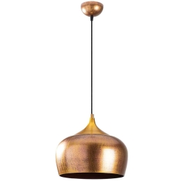 Φωτιστικό Οροφής Berceste 521SHN3169 30x30x123cm E27 40W Gold Opviq