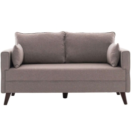 Καναπές Διθέσιος Bella 825BLC1507 177x81x85cm Cream