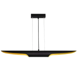 Φωτιστικό Οροφής - Ράγα Efsun 521SHN3365 100x8x104cm 2xE14 40W Black Opviq