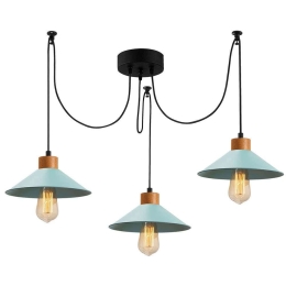 Φωτιστικό Οροφής Manavgat 525NOR1260 114x24x100cm 3xE27 40W Natural-Ciel Opviq