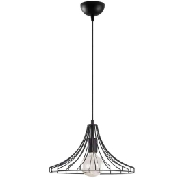 Φωτιστικό Οροφής Mezopotamya 525NOR1591 Φ37x126cm 1xE27 40W Black Opviq