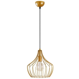 Φωτιστικό Οροφής Mezopotamya 525NOR1597 Φ27x126cm 1xE27 40W Gold Opviq
