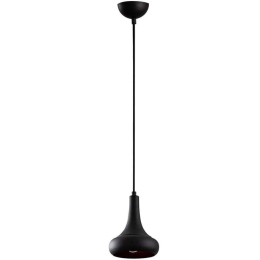 Φωτιστικό Οροφής Berceste 525NOR1626 Φ16x117cm 1xE27 40W Black Opviq