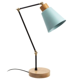Φωτιστικό Επιτραπέζιο Manavgat 525NOR2117 Φ14x52cm E27 40W Multi-Turquoise Opviq