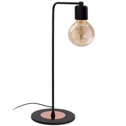 Φωτιστικό Επιτραπέζιο Harput 525NOR2169 Φ17x52cm 1xE27 40W Black-Copper Opviq