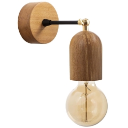 Φωτιστικό Τοίχου - Απλίκα Datca 525NOR3162 Φ7x20cm 1xE27 40W Natural Opviq