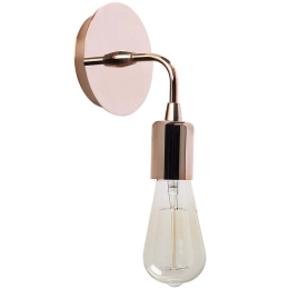 Φωτιστικό Τοίχου - Απλίκα Harput 525NOR3187 Φ12x20cm 1xE27 40W Copper Opviq
