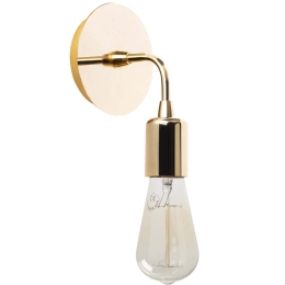 Φωτιστικό Τοίχου - Απλίκα Harput 525NOR3188 Φ12x20cm 1xE27 40W Gold Opviq