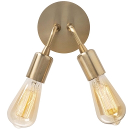 Φωτιστικό Τοίχου - Απλίκα Harput 525NOR3195 14x20cm 2xE27 40W Gold Opviq