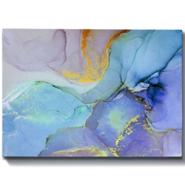 Πίνακας Καμβάς 529TCR1428 100x70cm Multi Wallity Οριζόντιοι Ξύλο, Καμβάς