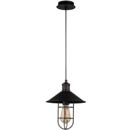 Φωτιστικό Οροφής Ayazma 527ABY1657 Φ24x124cm 1xE27 40W Black Opviq