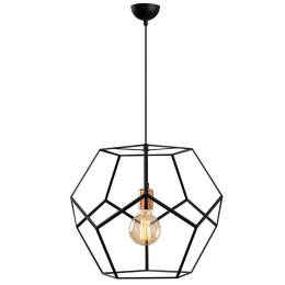 Φωτιστικό Οροφής Degirmen 527ABY1681 Φ56x146cm 1xE27 40W Black-Bronze Opviq