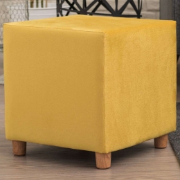 Σκαμπό Daisy 825BLC2513 40x40x40cm Yellow