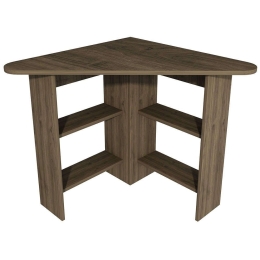 Γραφείο Γωνιακό Corner 550ARN1102 80x80x73,8cm Walnut