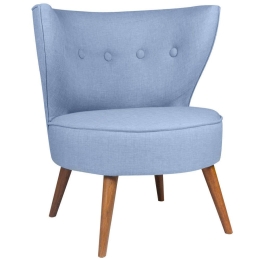 Πολυθρόνα Riverhead 558ZEN1114 80x74x76cm Light Blue