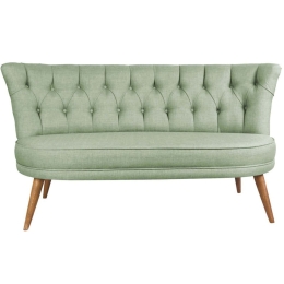 Καναπές Διθέσιος Richland Loveseat 558ZEN1215 140x71x80cm Petrol